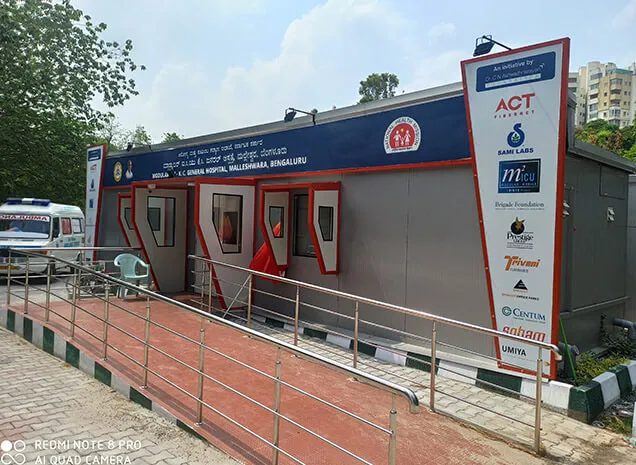 Modular ICU Complex at KCGH Bangalore