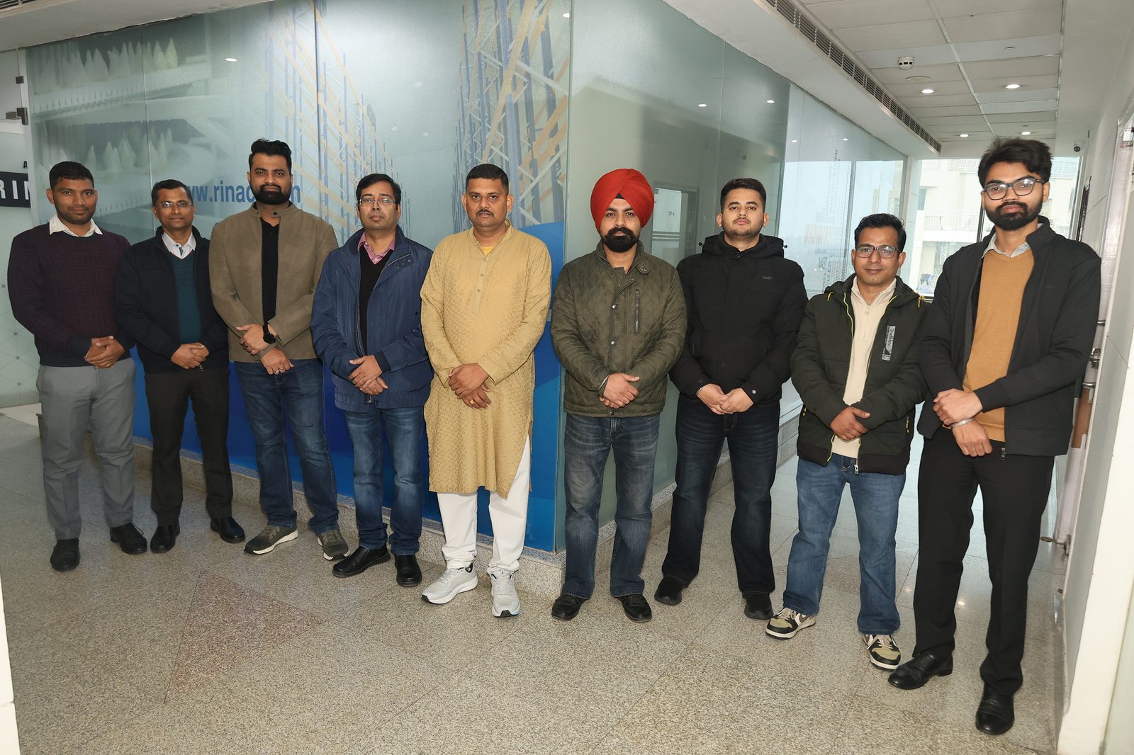 Rinac India Limited Chandigarh — North India team photo